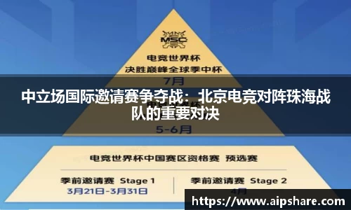 中立场国际邀请赛争夺战：北京电竞对阵珠海战队的重要对决